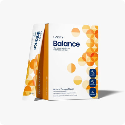 Uncty Balance – Natural Orange Flavor Glucose and Cholesterol Support Drink Mix