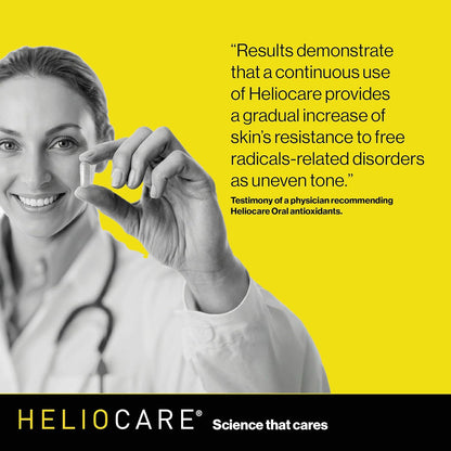 Helocre Advanced Niacin B3 Supplement: Fernblock PLE Extract 240mg Per Serving - Supports Skin Cell Health W/Antioxidant Rich Vitamin B3 Niacin 500 mg - 120 Vegan Capsules