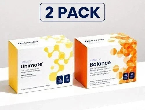 Uncty Feel Great Combo Pack – Unimate (Lemon Flavor) & Balance Combo (2-Pack)